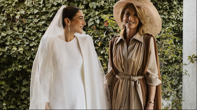 Vestido madrina madre de la novia Poydel