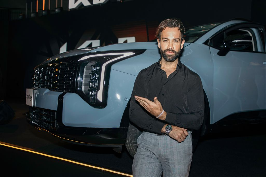 Diego de Erice también disfrutó de esta cena para celebrar la primera década de Kia en México