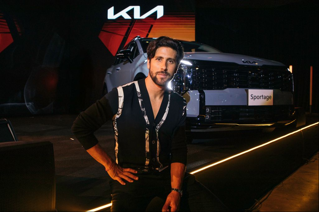 Diego Klein fue uno de los invitados a la presentación de la nueva Sportage 2026