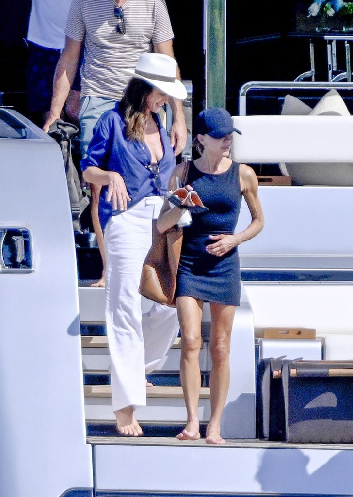 Victoria Beckham y Cindy Crawford 