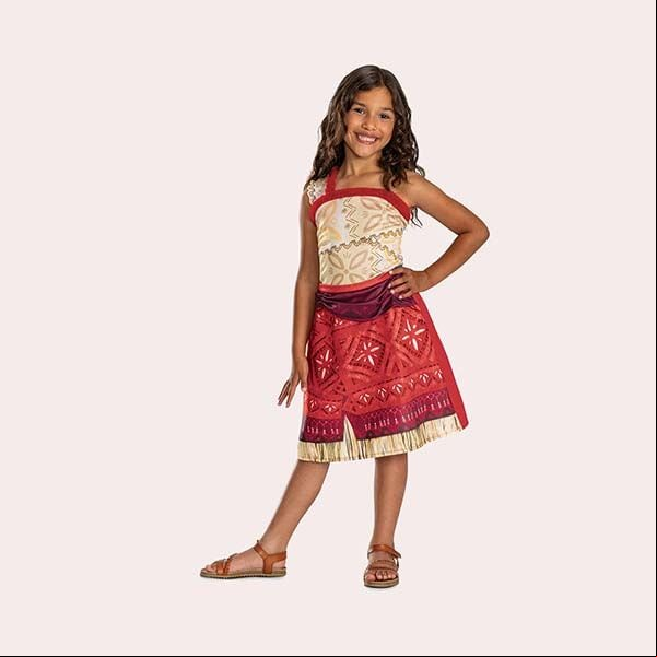 Disfraz infantil Vaiana Clásico Disney Disguise