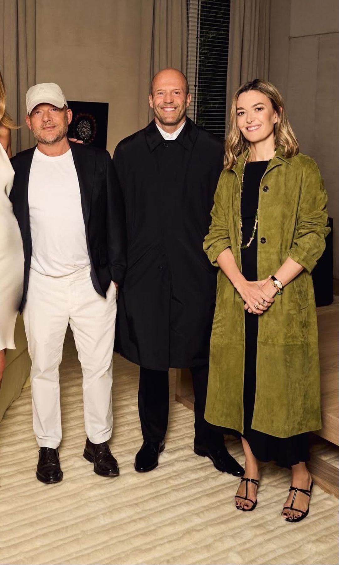 Rosie Huntington-Whiteley y Jason Statham apoyan a Marta Ortega en su último proyecto de Zara