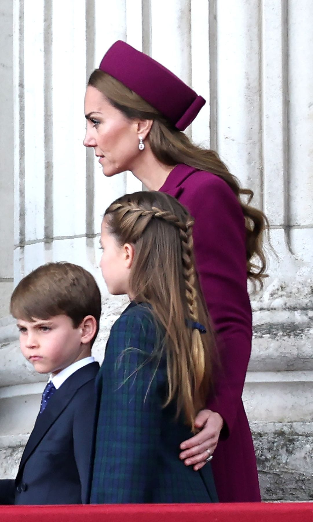La familia real británica