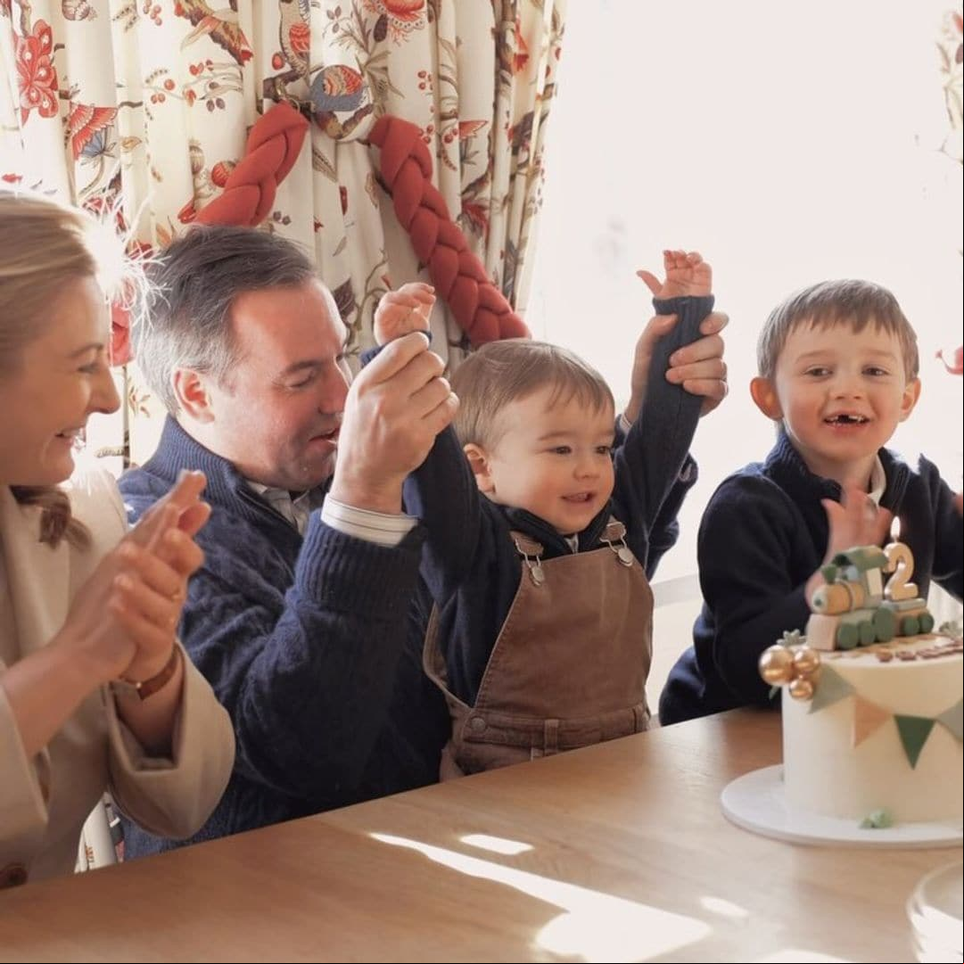 Así han celebrado Guillermo y Stephanie de Luxemburgo el 2 cumpleaños de su pequeño François